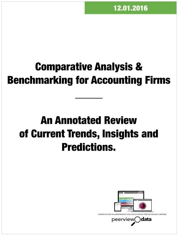 Whitepaper: Comparative Analysis & Benchmarking for Accounting Firms