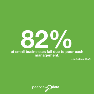 Small Business Stats: Cash Flow Kills